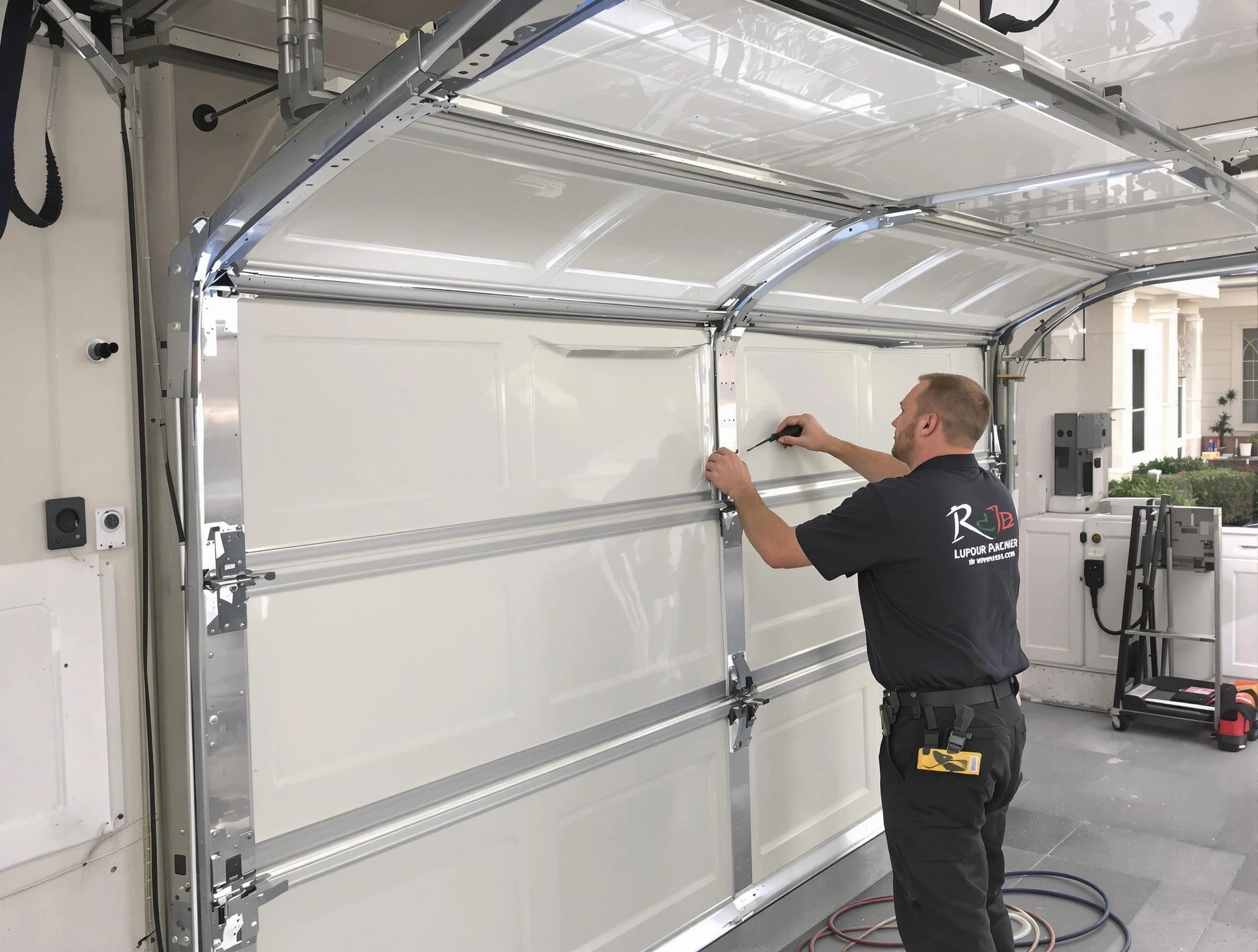 Berthoud Garage Door Repair professional performing panel repair in Berthoud