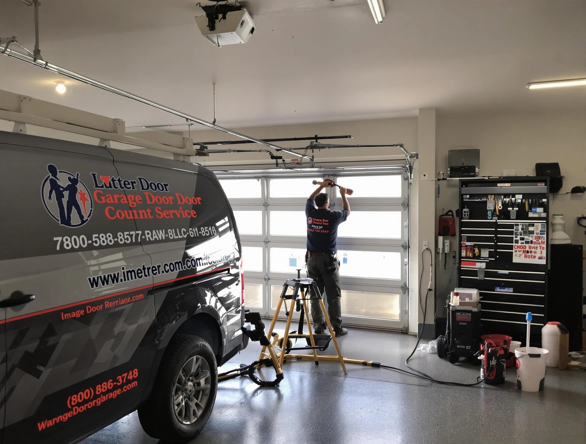 Berthoud Garage Door Repair rapid response team performing same-day repair in Berthoud