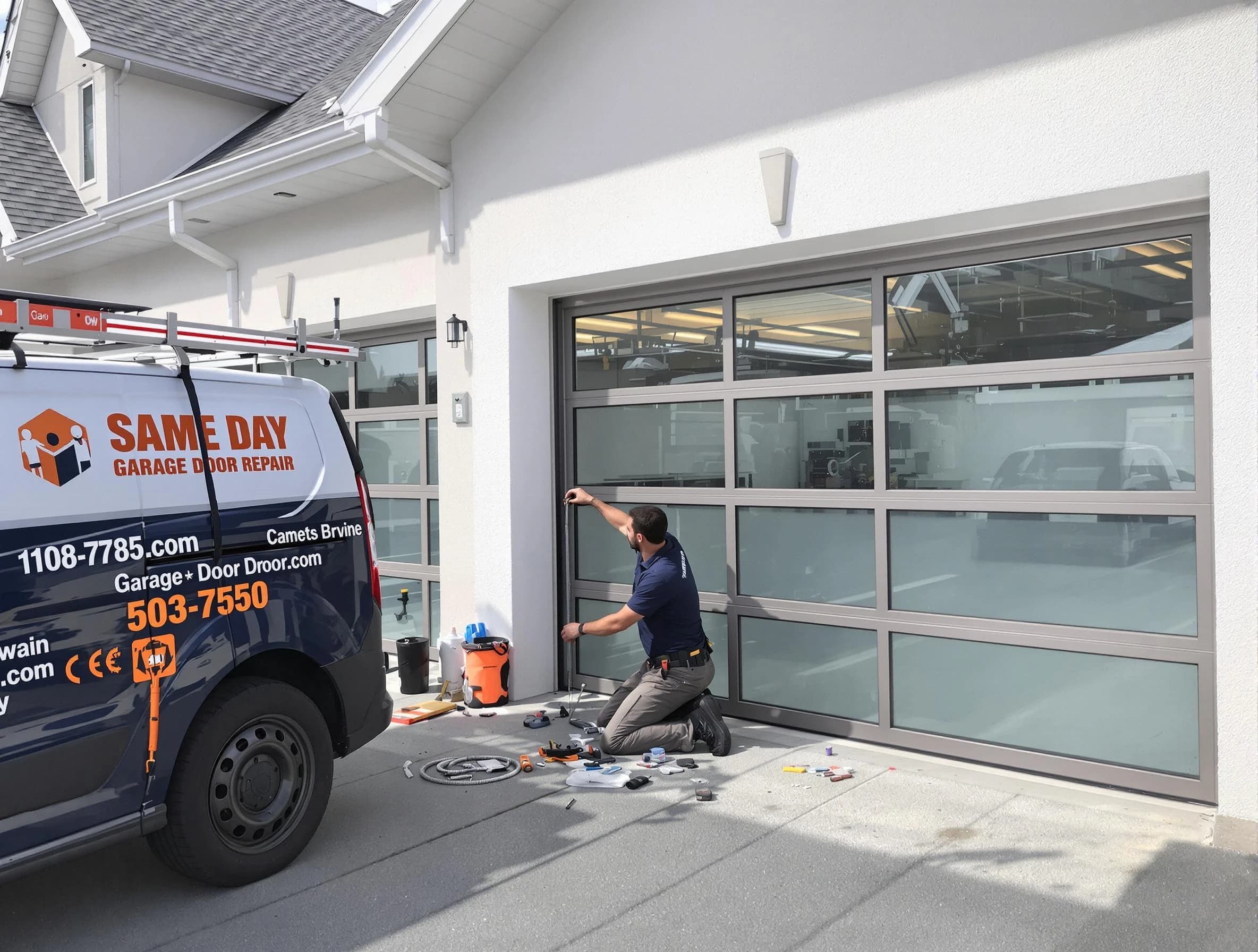 Same-day garage door repair service by Berthoud Garage Door Repair in Berthoud
