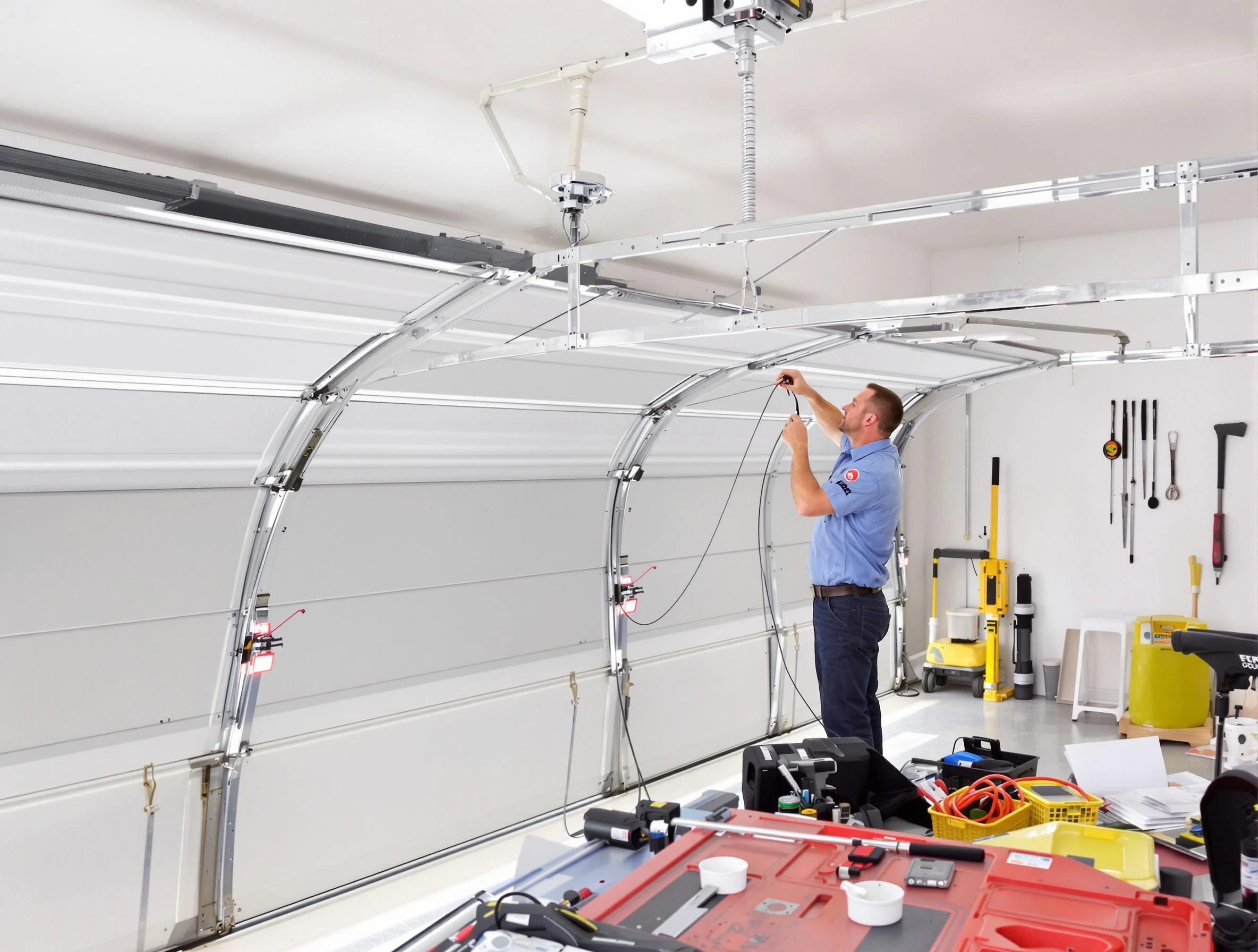 Garage door cable repair service by Berthoud Garage Door Repair in Berthoud