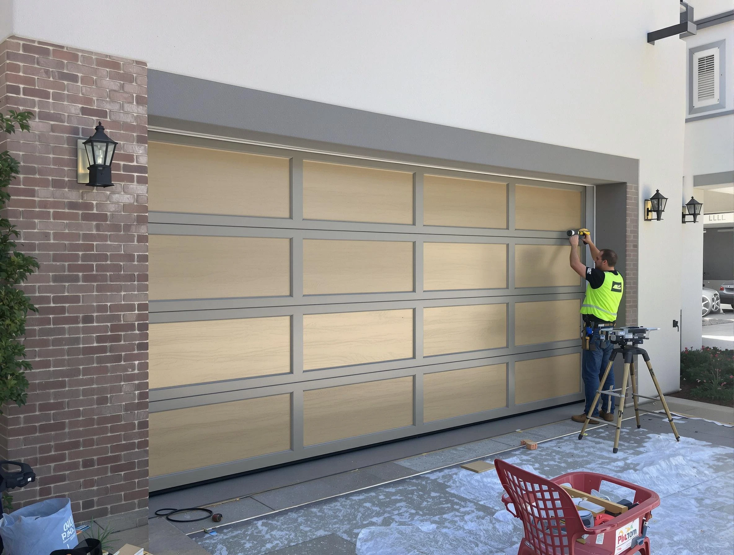 Garage door replacement service by Berthoud Garage Door Repair in Berthoud