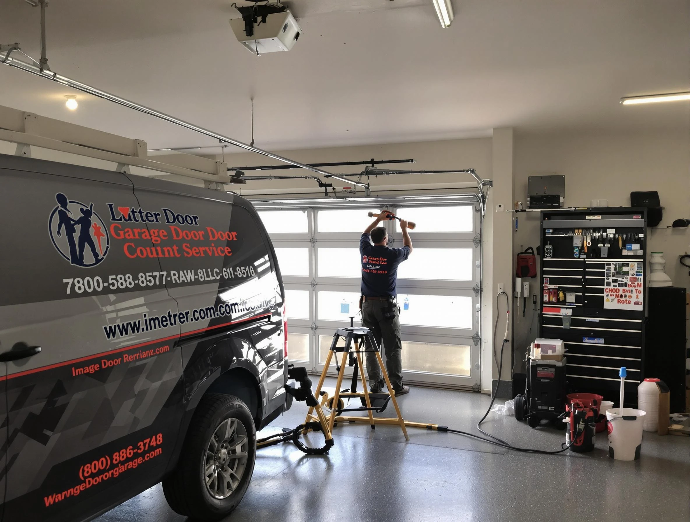 Berthoud Garage Door Repair rapid response team performing same-day repair in Berthoud