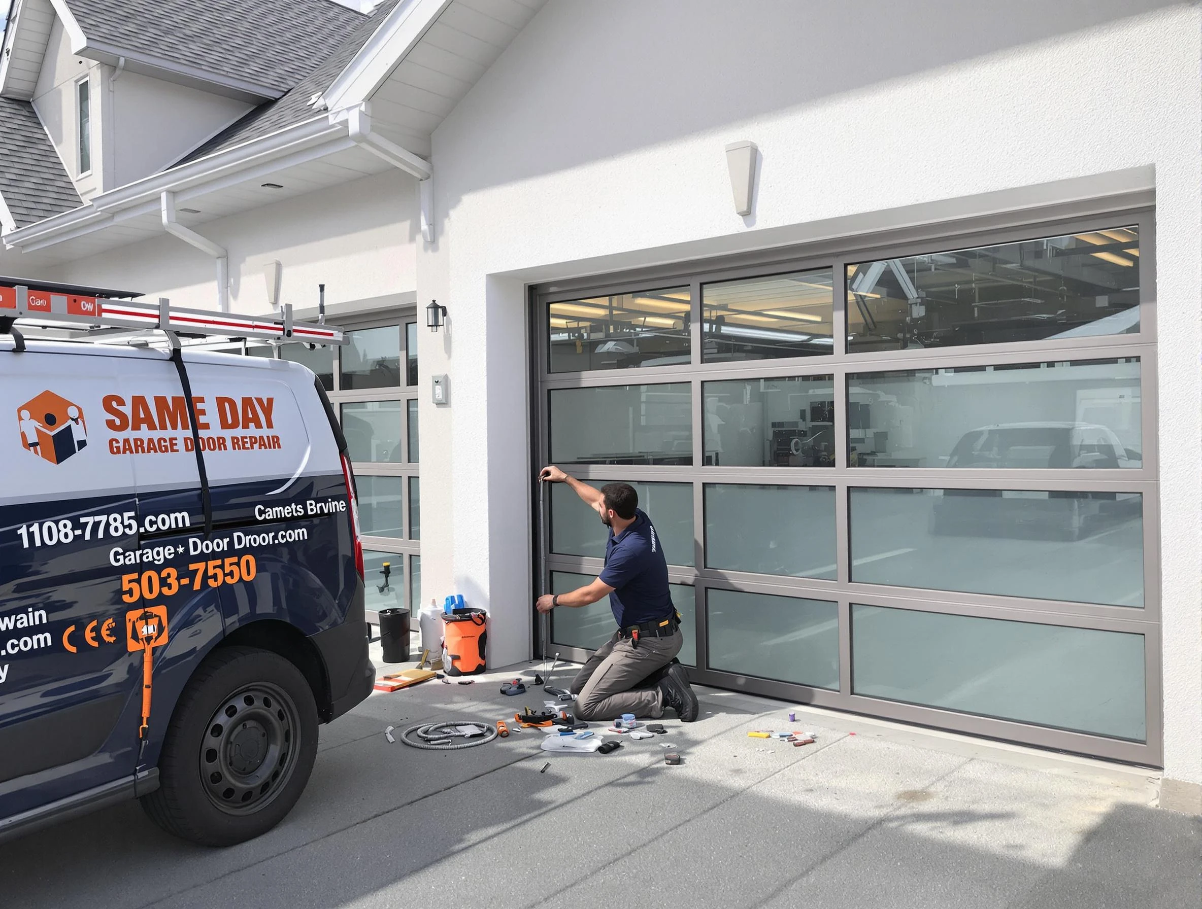 Same-day garage door repair service by Berthoud Garage Door Repair in Berthoud